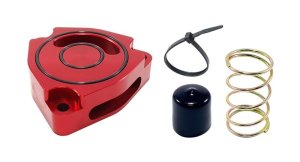 Hyundai Veloster Turbo Blow Off Valve Sound Plate - Torque Solution - Red - `11-`27 Hyundai Veloster Turbo Blow Off Valve Sound Plate - Torque Solution - Red - `11-`27